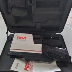 RCA Video Camcorder and Case
