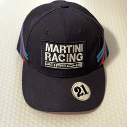 Porsche Martini Racing Collection #21 Baseball Golf Cap Driver's Selection Hat