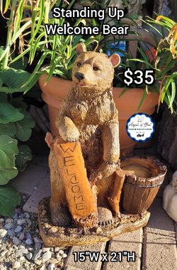 Standing Welcome Bear 