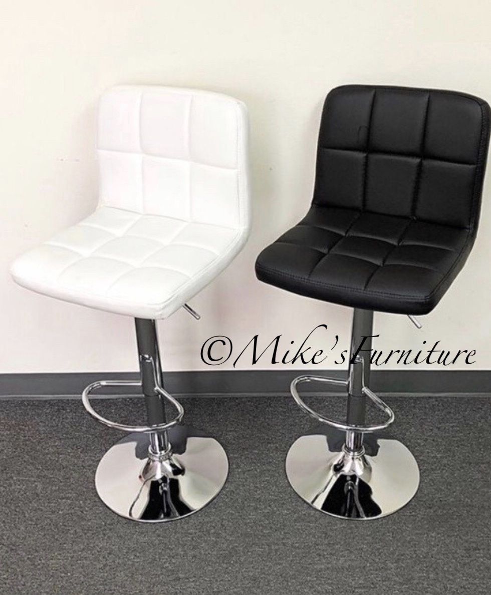 New Adjustable Bar Stools, barstools, barstool, bar stool, Sillas, Dining Chairs, chair, chairs, cadeiras (4 colors Red, Black, White, Gray)