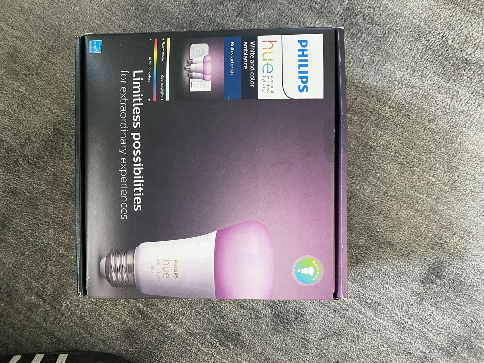 Hue White And Color Bulb Starter Kit