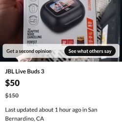 JBL LIVE BUDS Brand New