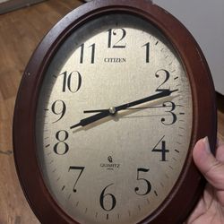 Citizen Quartz Wall Clock