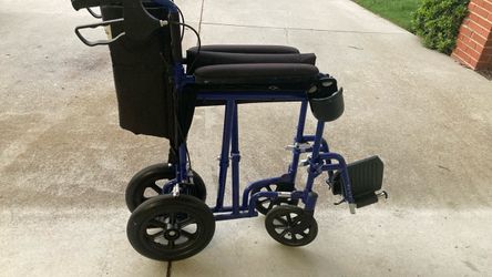 Medline lightweight portable wheelchair