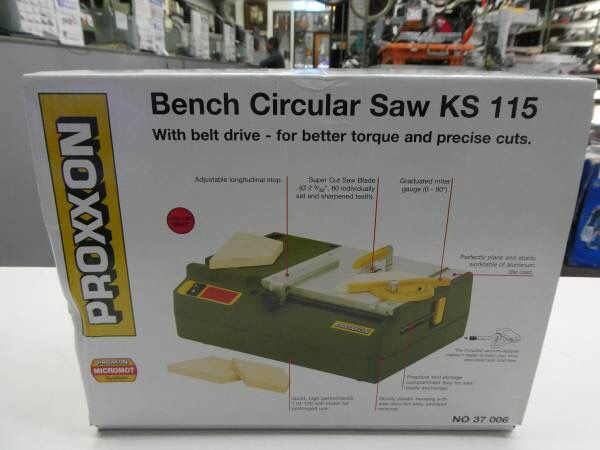 Proxxon 37006 bench circular saw ks 115 sales
