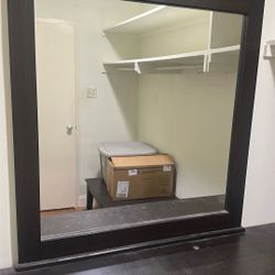 Wooden Dresser Mirror