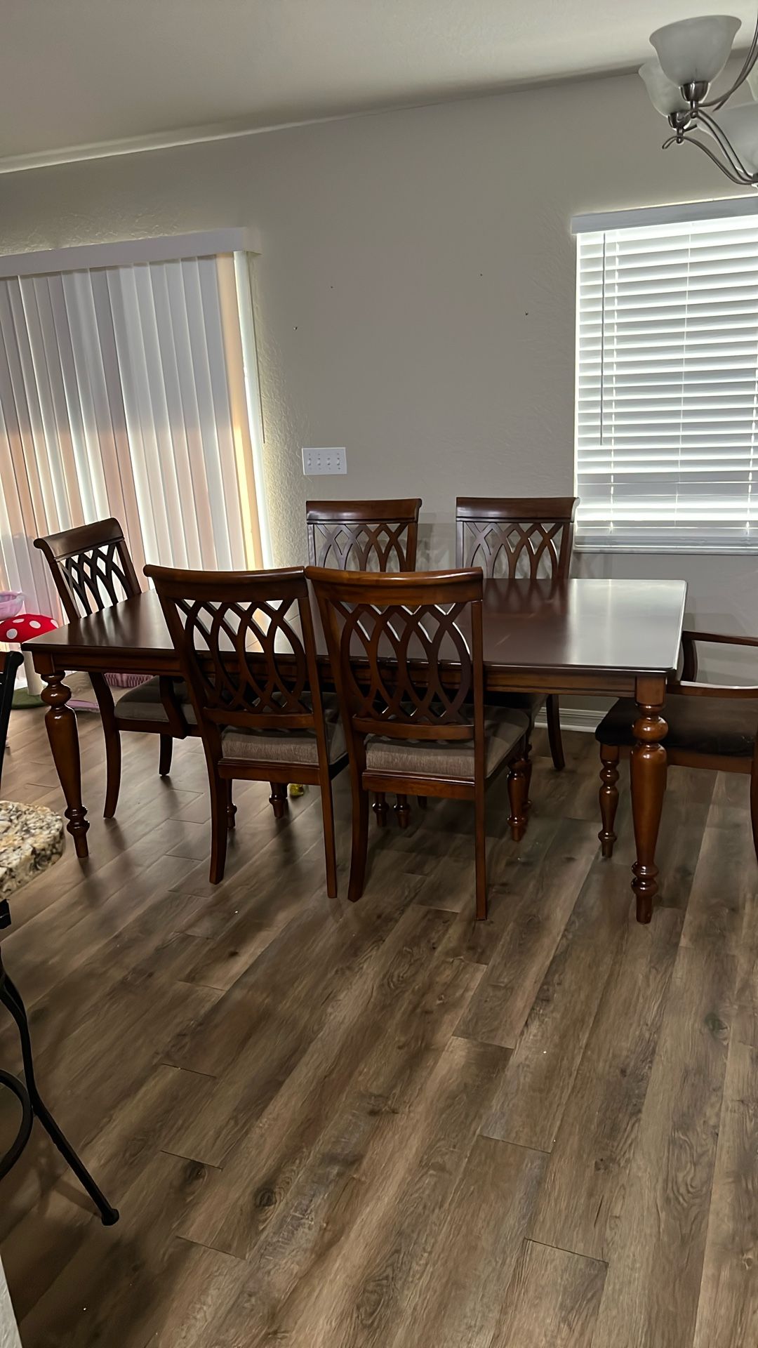 Dining Set ( Table, 6 Chairs)