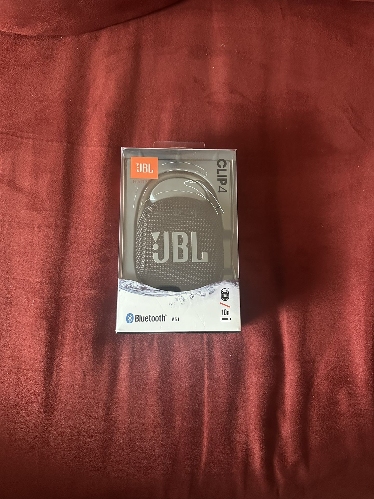 JBL - Clip 4 Bluetooth Speaker - Black - BRAND NEW