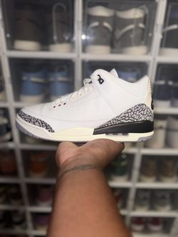 Air Jordan Retro 3 White Cement Reimagined - Size 11.5 - CASH ONLY‼️