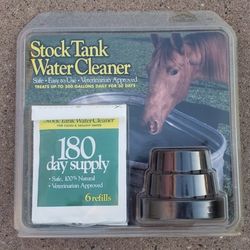 NEW Stock Tank Water Cleaner 