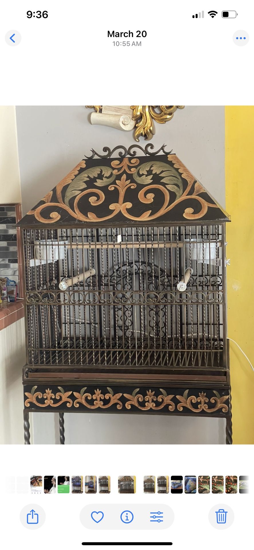 Bird Cage , Iron