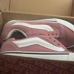 Pink Knu Skool Vans 9.5 Women’s 8 In Men’s