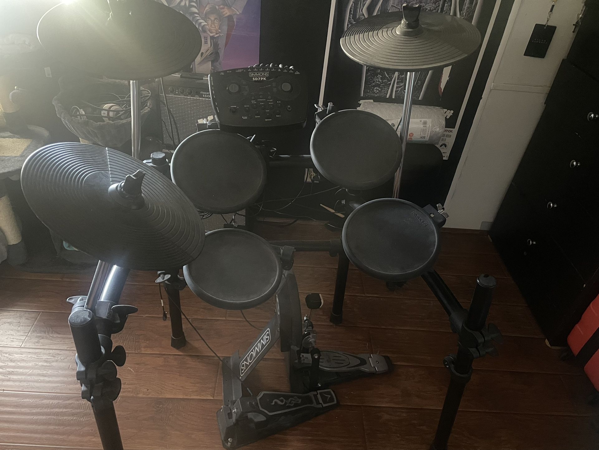 Simmons sd7pk electric drums