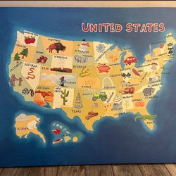 United States Painting Kids Decoration