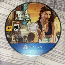 Playstation 4 grand theft, auto DVD