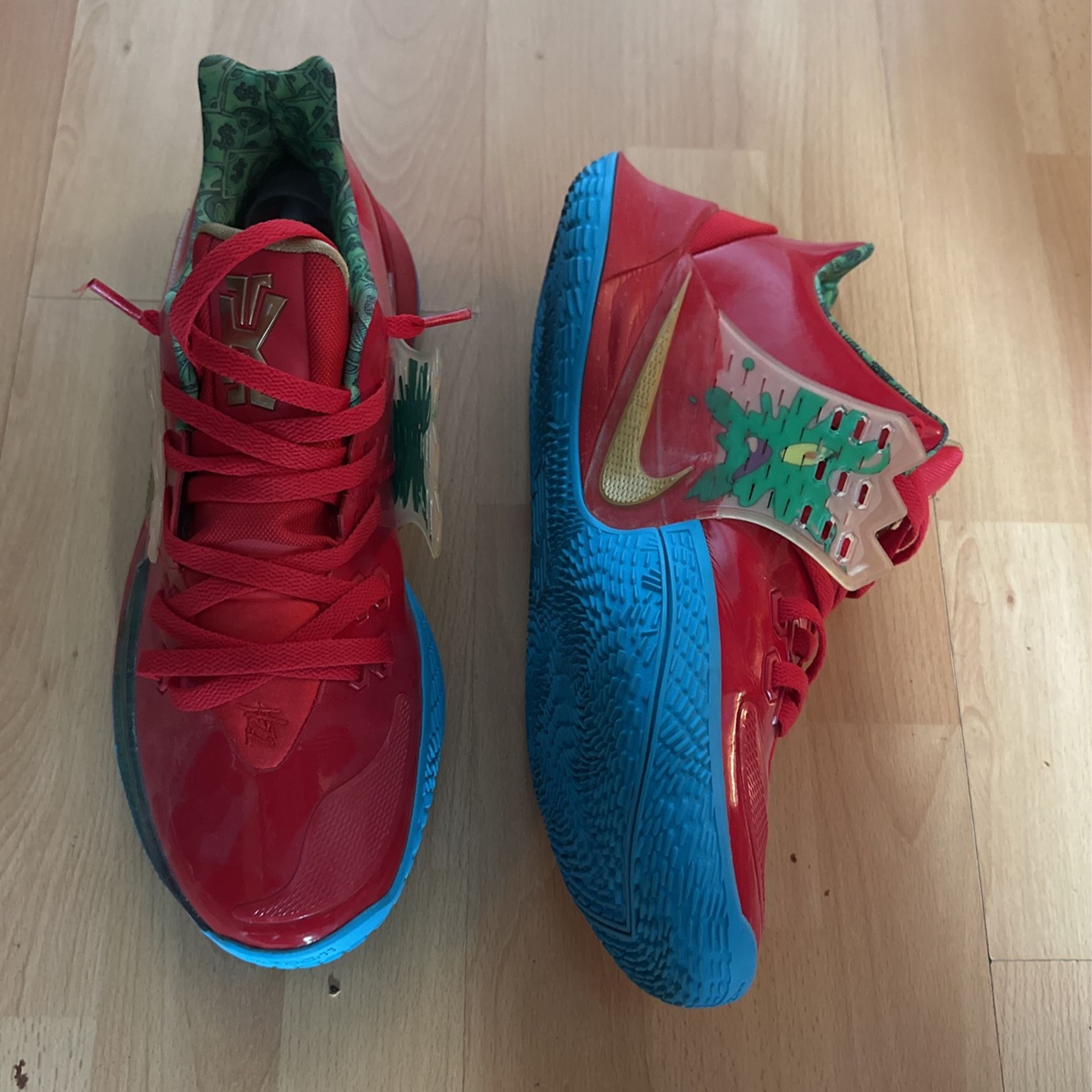 Kyrie SpongeBob Mr. Krabs Men s shoes