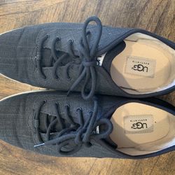 Ugg Black Lace Up Shoes 