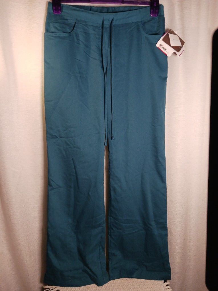 Gray's Anatomy By Barco Scrub Pants Size Small Drawstring Waist NEW Green Pocket