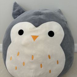 Owl Soft Plush 18" Pillow Doll