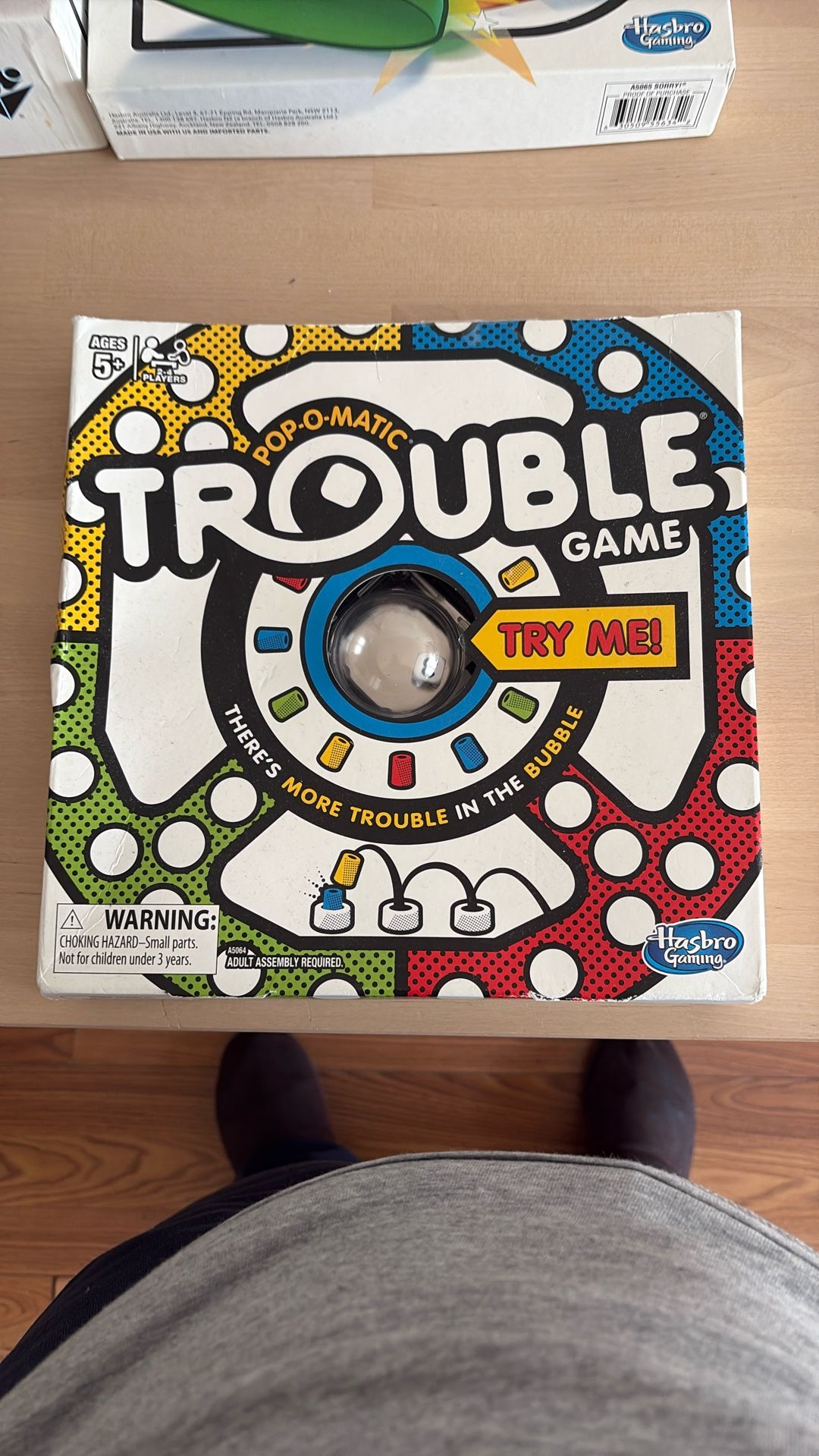 Trouble Board Game 