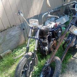 2 VintageHarley Davidson Sportsters