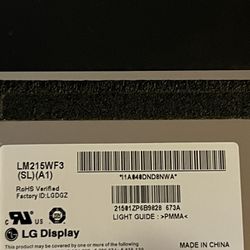 BRAND NEW LG MODULE  LM215WF3 (SL) (A1)