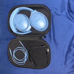Bose QuietComfort Bluetooth Wireless Noise Cancelling Headphones - Light Blue