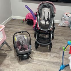 Graco Stroller And Baby Car Seat