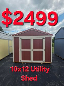 10X12 Utility Shed