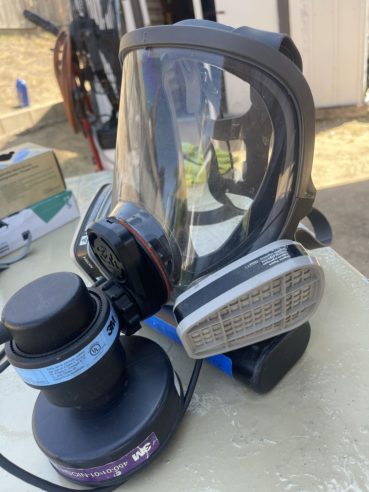 Full Face Mask Air Purifying Respirator 