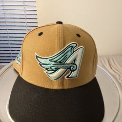 Anaheim Angels Fitted Hat New Era  59fifty 