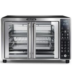 Gourmia Digital Air Fryer Toaster Oven with Single-Pull French Doors