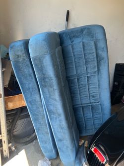 Van seat from a Chevy g20