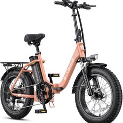 ENGWE 1125W/750W Electric Bike for Adults, L20 2.0 20''×3.0" Fat Tire Electric Bicycle 52V/36V 13Ah Removable Battery Max Range 68/62Miles & 28/20MPH