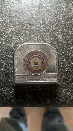 American Iron & Machine Works Co. Vintage Tape Measure