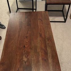 Coffee Table & Matching nesting side tables