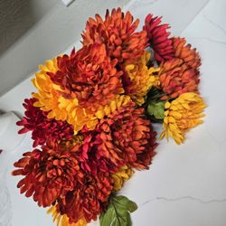 Fall Flower Bunches From Hobby Lobby (All For $5)