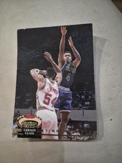 Topps Stadium Club Gerald Glass Timberwolves Basketball Card