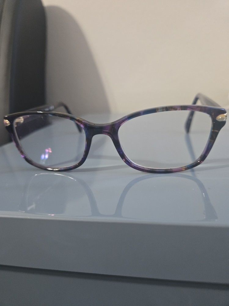 Coach Frame - Confetti Purple