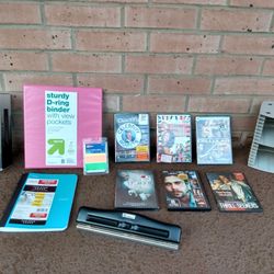 BRAND NEW SCHOOL SUPPLIES ETC.