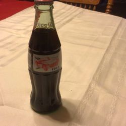 1993 Hot August Nights Car Show Reno 8oz Glass Coca - Cola Bottle