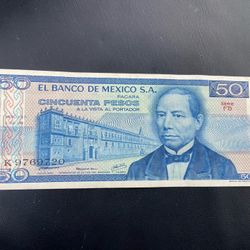 Billete Dé México😎