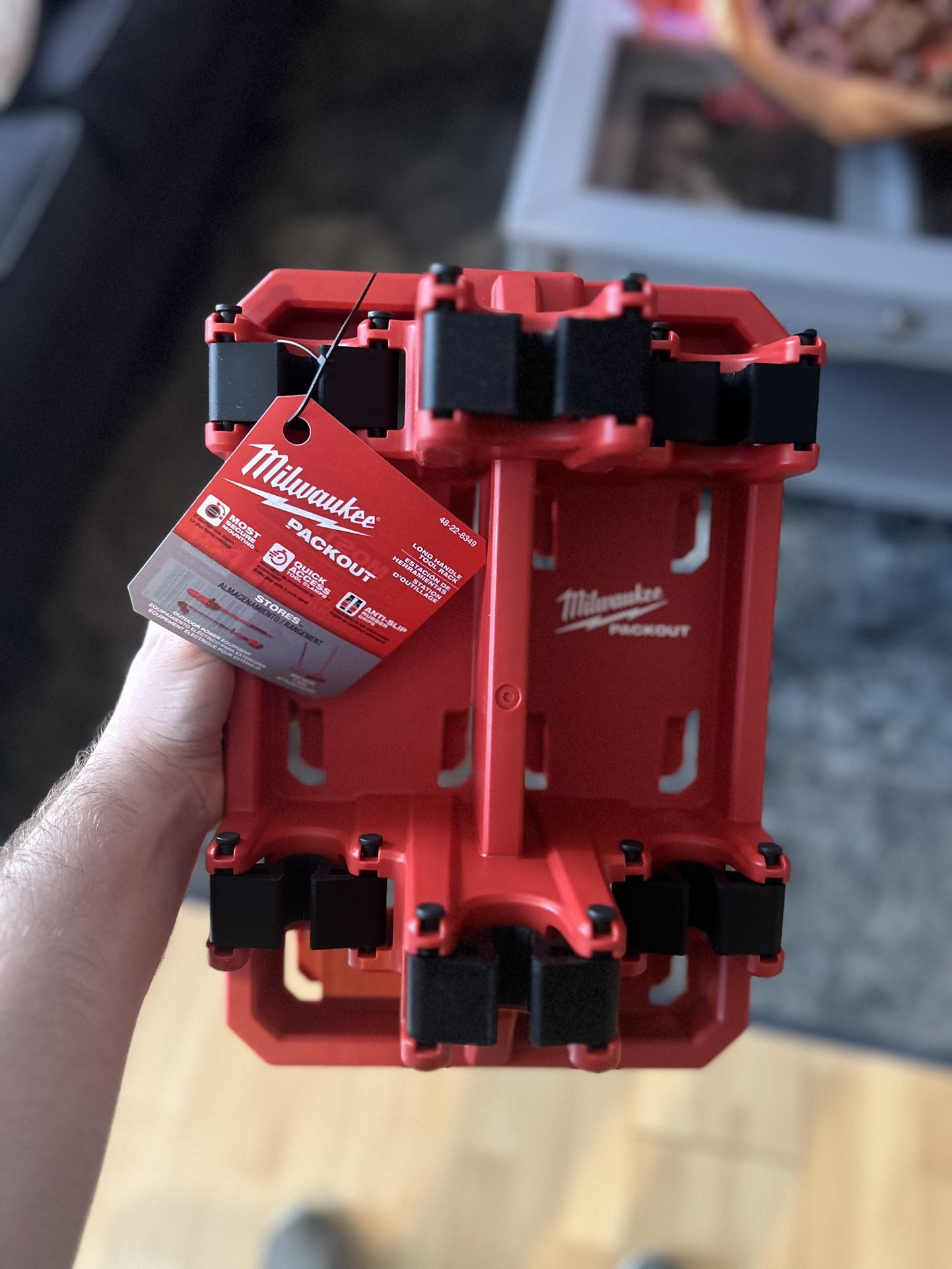 Milwaukee Long Handle Rack Milwaukee PACKOUT Long Handle Tool Rack for Sale in Covina, CA - OfferUp