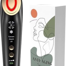 Radio Frequency Skin Tightening Machine for Face - Anti-Aging Wrinkle Reduction Microcurrent Device for Facial Neck Lifting, Firming, Massaging and To