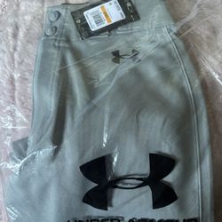 UnderArmour Men’s Baseball Pants Gray Size Small