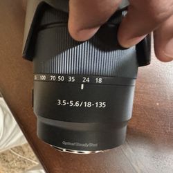 Sony 18-135mm f3.5-5.6 lens