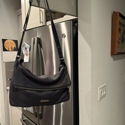 Coach large crossbody/ Shoulder bag charcoal black