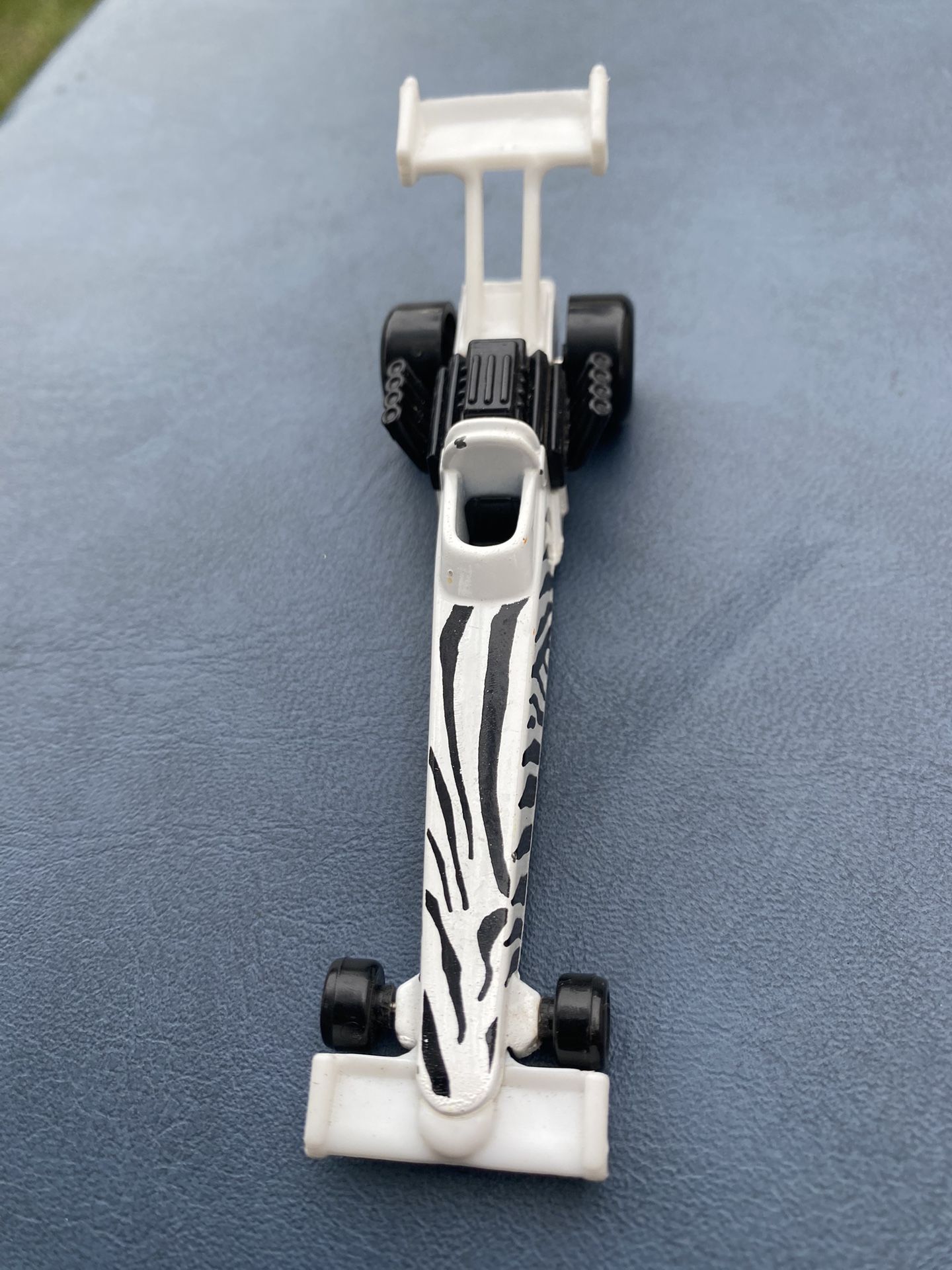 1993 White Zebra Stripes Hot Wheel