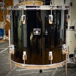 Tama 16x18 Imperialstar Floor Tom - Piano Black (1980s)
