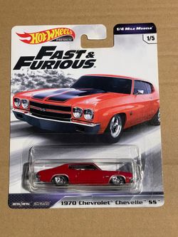 Hot Wheels Premium Fast & Furious 1970 Chevrolet Chevelle SS (Red)